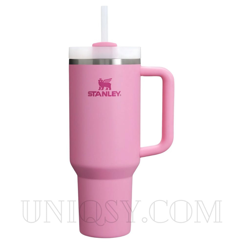 The Quencher 40 OZ Stanley Neon Flowstate Tumbler