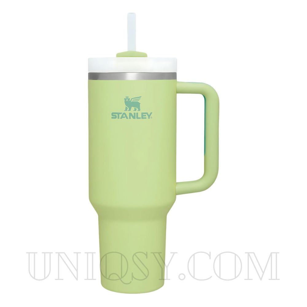 The Quencher 40 OZ Stanley Neon Flowstate Tumbler