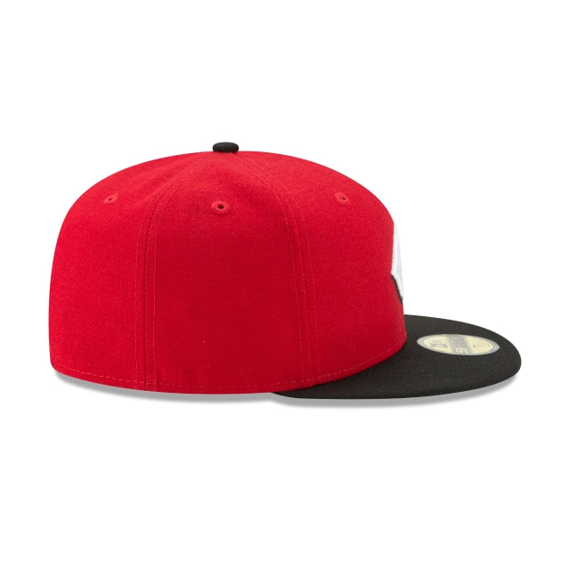 Cincinnati Reds Authentic Collection Road 59FIFTY Fitted Hat