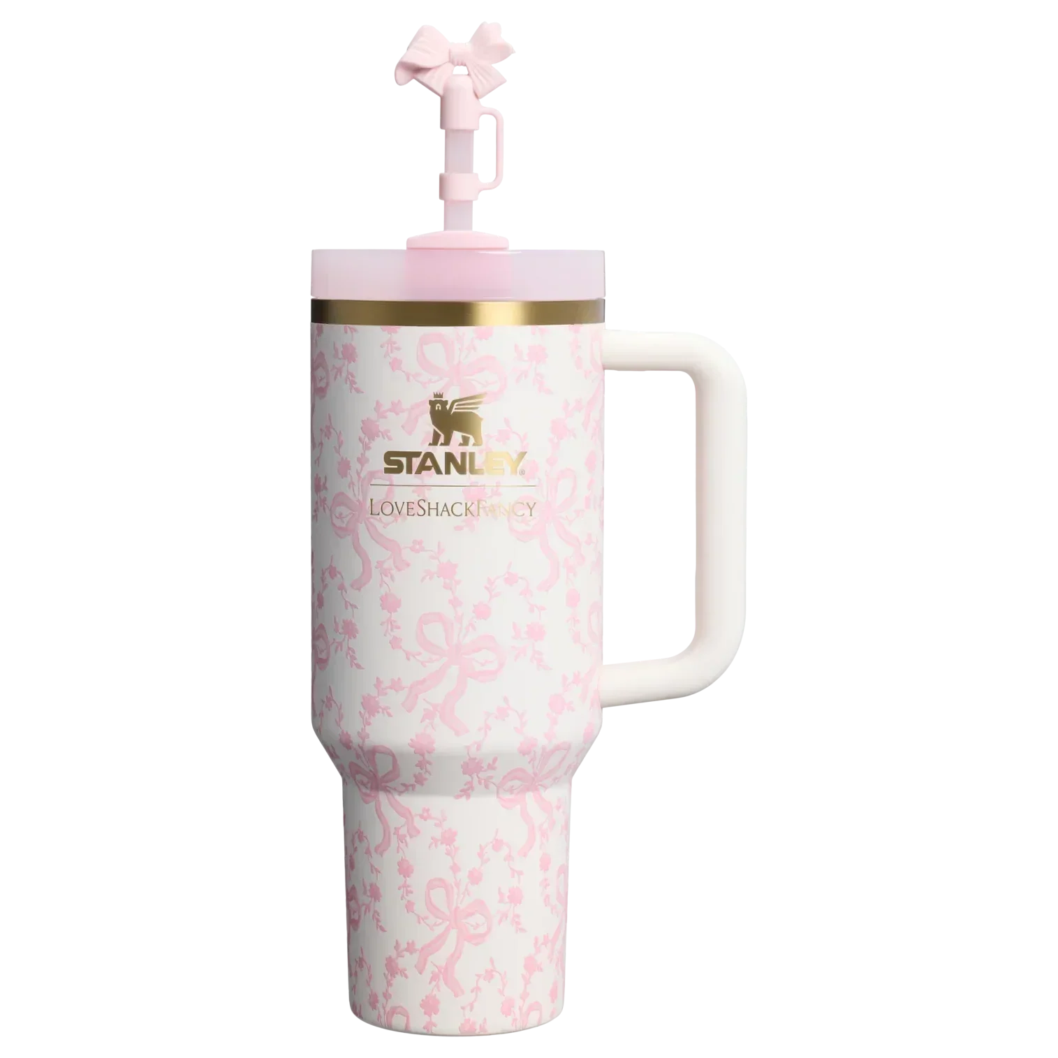 Stanley 1913 x LoveShackFancy Holiday Quencher® H2.0 FlowState™ Tumbler | 40 OZ